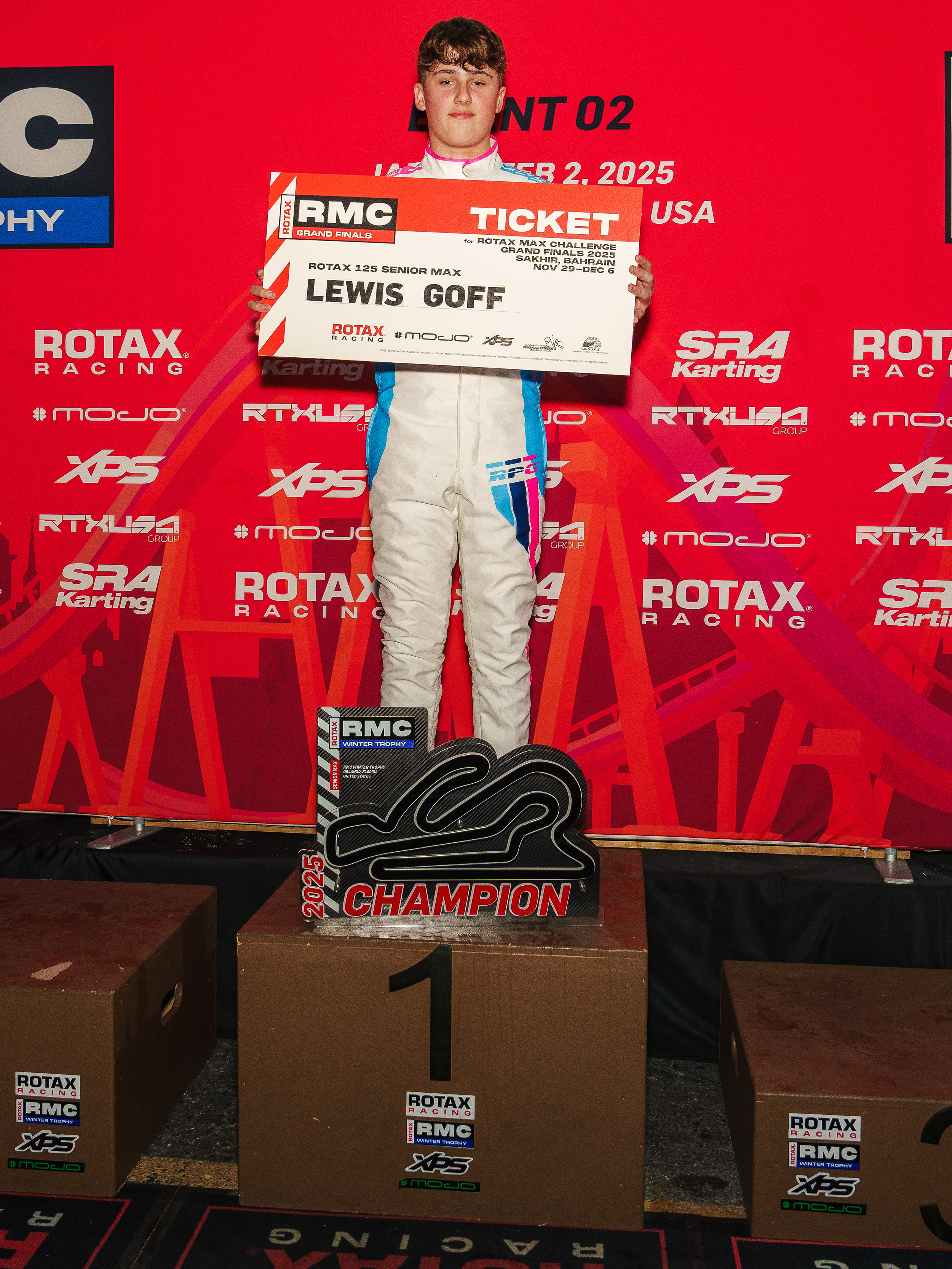 RMC Winter Trophy 25 Senior MAX Big Ticket Winner Lewis Goff